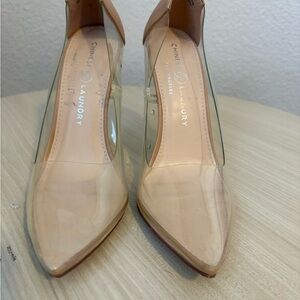 CHINESE LAUNDRY Womens Padded Saleena Pointed Toe Stiletto Slip On Dress Pumps